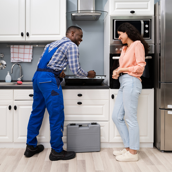 can you provide an estimate for cooktop repair before beginning any work in Calistoga California